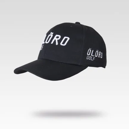 Hat ÖLÖROGolf  ÖLÖRO Classic hat 1 hat_black_oloro