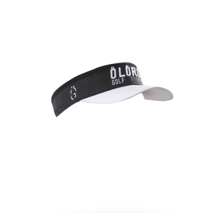 Hat ÖLÖROGolf  ÖLÖRO Classic Visor 3 visor_blackwhite_oloro